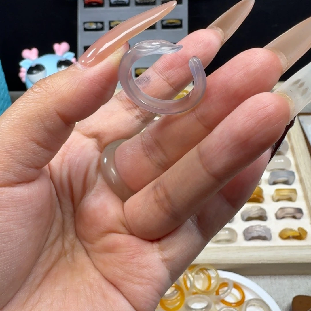 未镶嵌戒指玛瑙/玉髓913港19