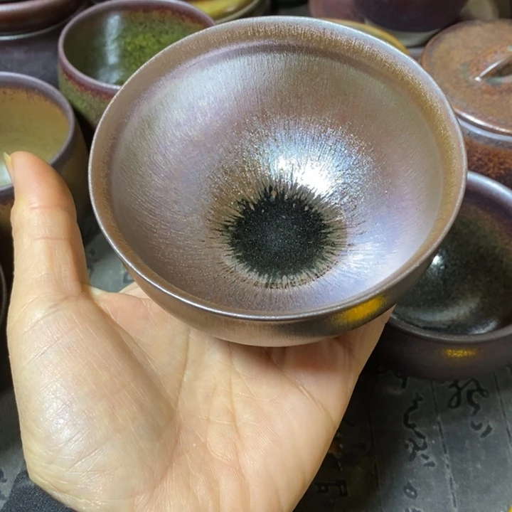 茶盏建阳建盏微瑕将军