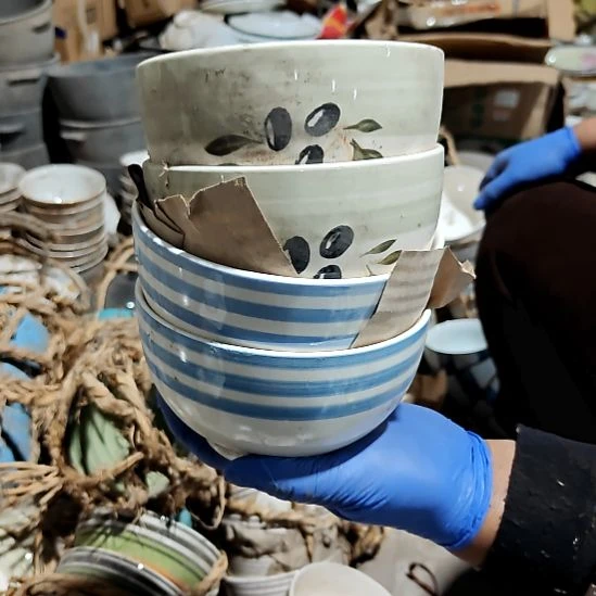 摆件陶瓷盘子碗啥都有