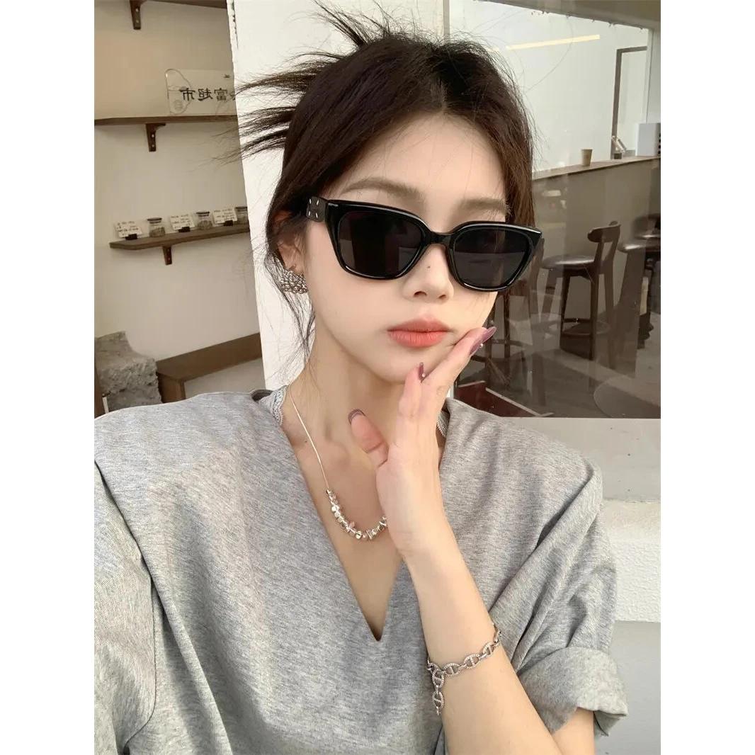 高级感偏光2025新款太阳镜女GM方形时尚墨镜遮阳防紫外线女士百搭