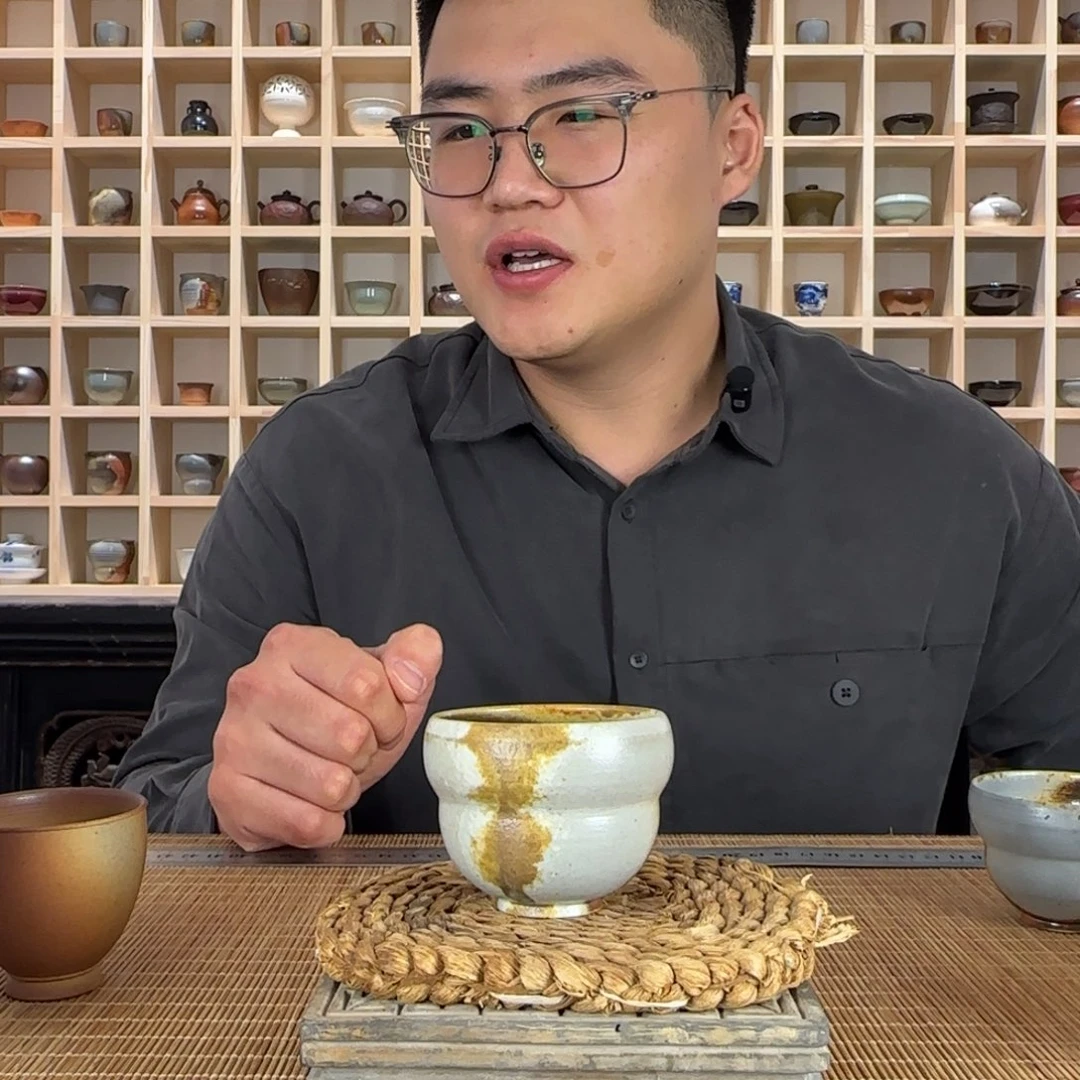 福利平阳窑手作柴烧葫芦杯