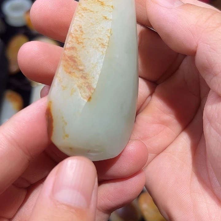 和田玉未镶嵌吊坠(不含链)