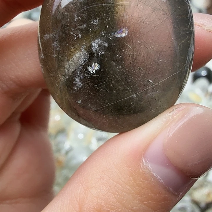 莳***染水晶珠宝半成品未镶嵌