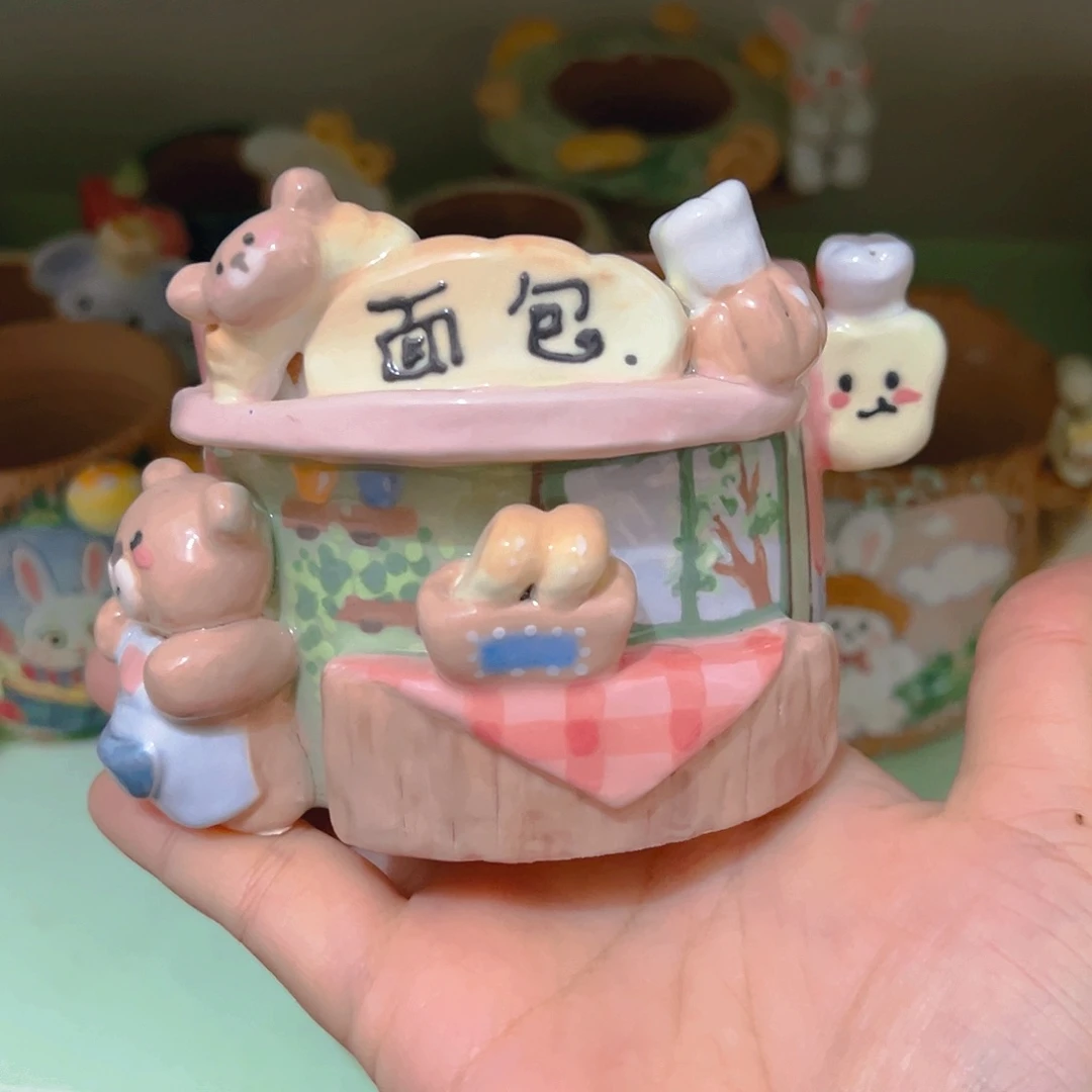 双十一福福老梧家多肉花盆