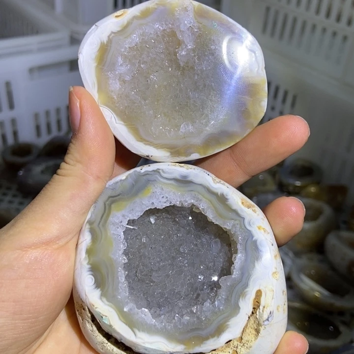 未镶嵌珠宝半成品水晶聚宝盆