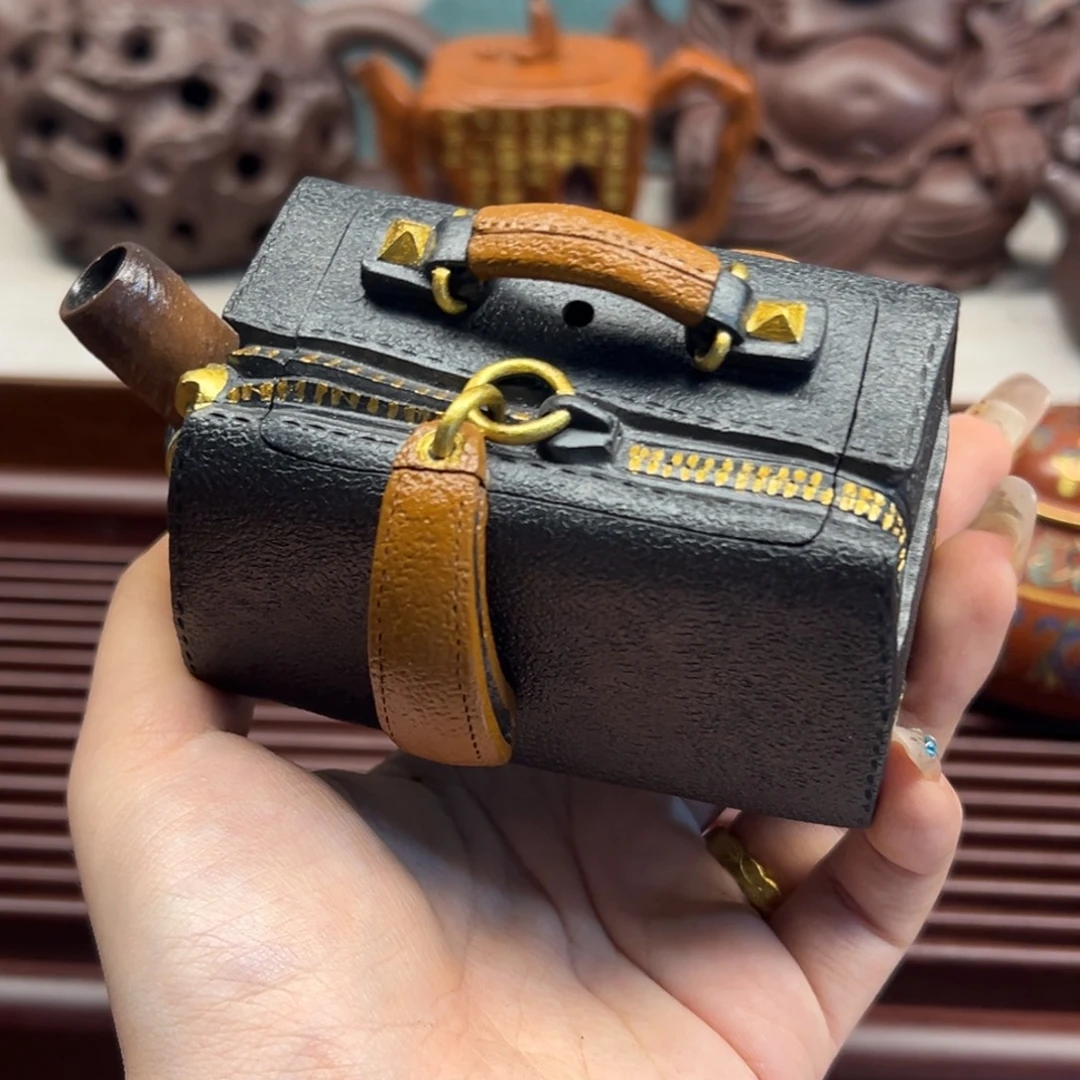 紫砂雕宠小器高品