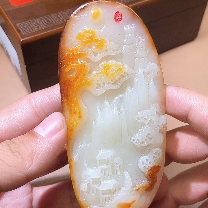 和田玉颈饰未镶嵌HX
