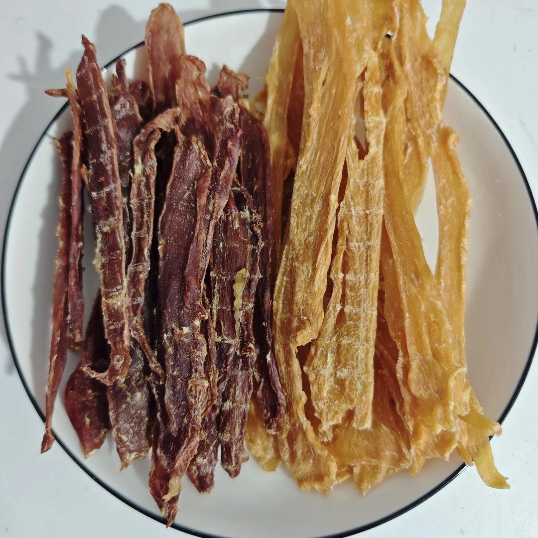 宠物零食·0添加鸡肉干鸭肉干 中小型犬奖励磨牙肉干薄脆