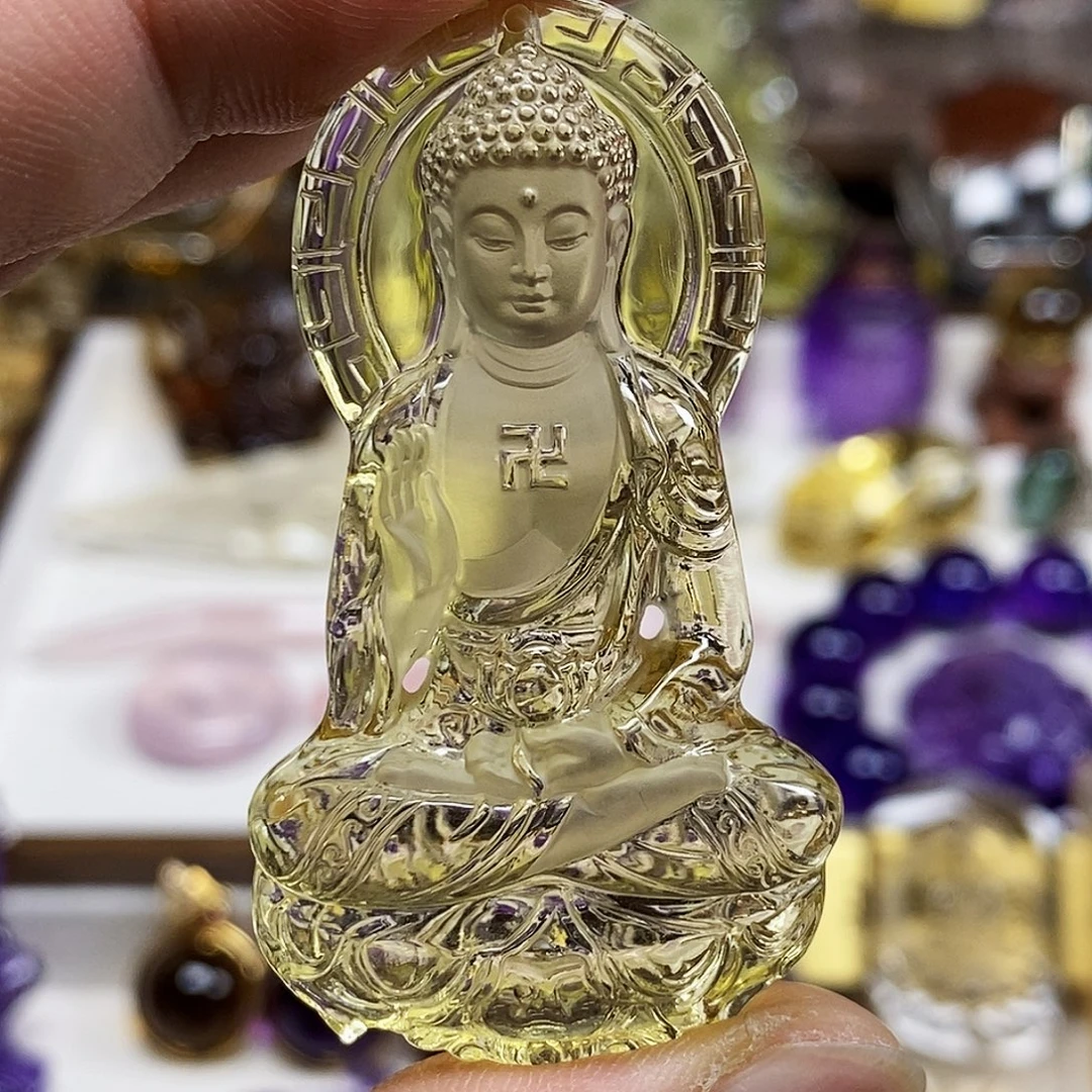 好****颈饰未镶嵌水晶天然水晶吊坠