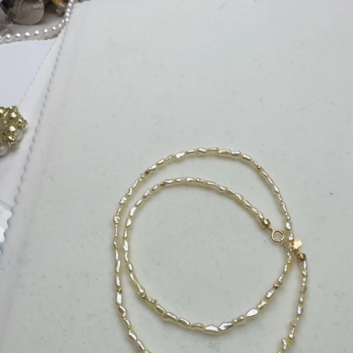 海水珍珠18K金镶嵌颈饰
