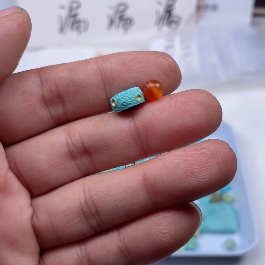 南红玛瑙未镶嵌颈饰173