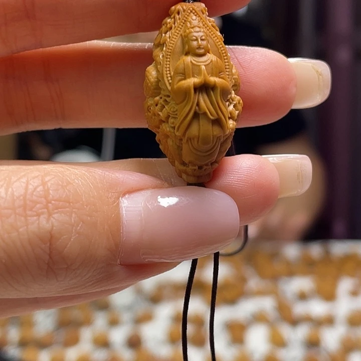 橄榄核吊坠橄榄核