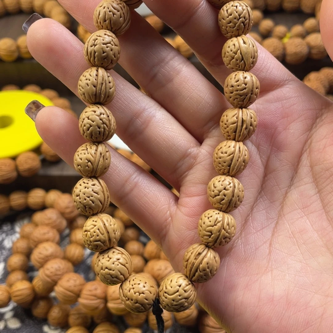 桃核手串奶油小黄桃