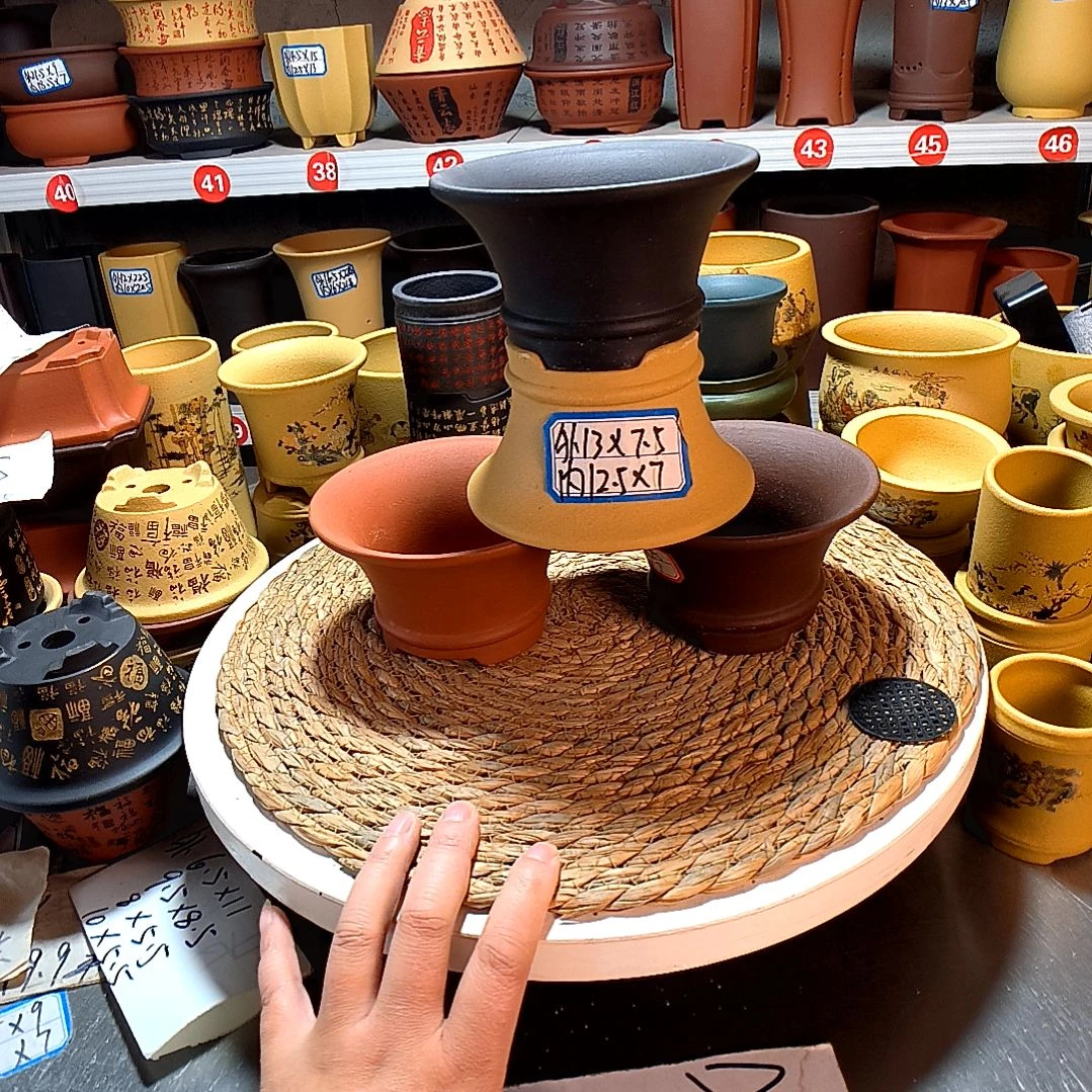 宜兴紫砂紫砂紫砂花盆