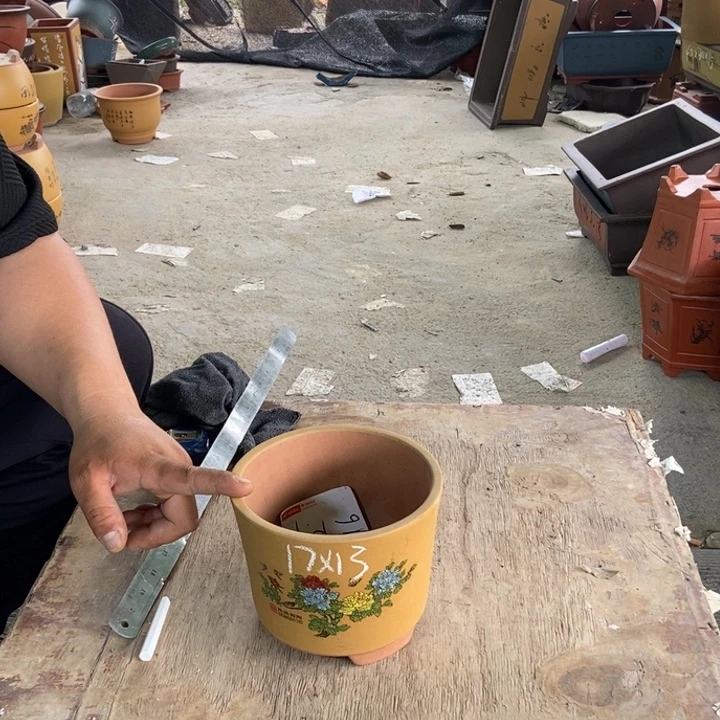 紫砂花盆紫砂紫砂