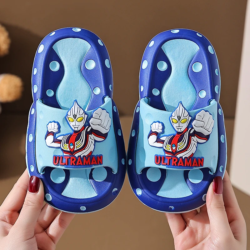 儿童拖鞋男童夏季新款奥特曼拖鞋儿童男居家室内鞋宝宝男孩防滑