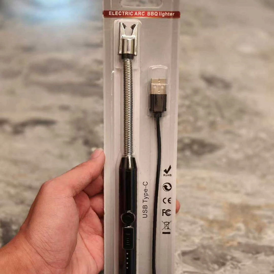 酒精炉脉冲点火器蜡烛点火器充电新型电子脉冲长手柄点火器