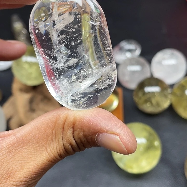 珠宝半成品水晶未镶嵌228水晶