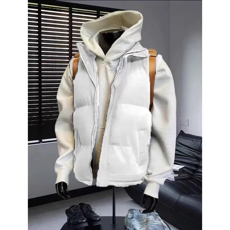 （应拉）马甲羽绒磨砂外套