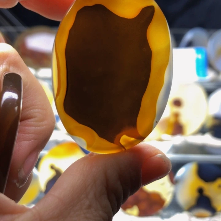 合金玛瑙/玉髓珠宝奇石84