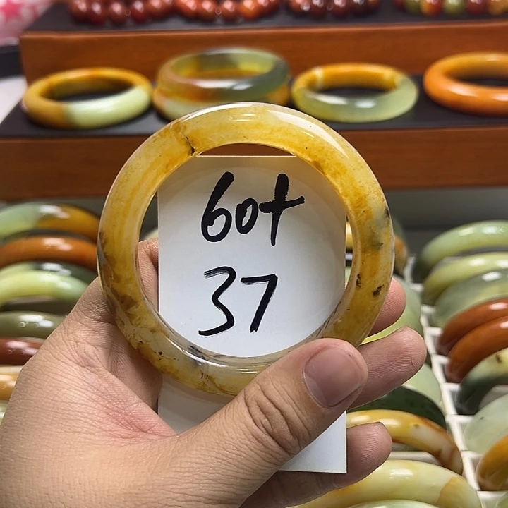 蛇纹石玉合金手镯