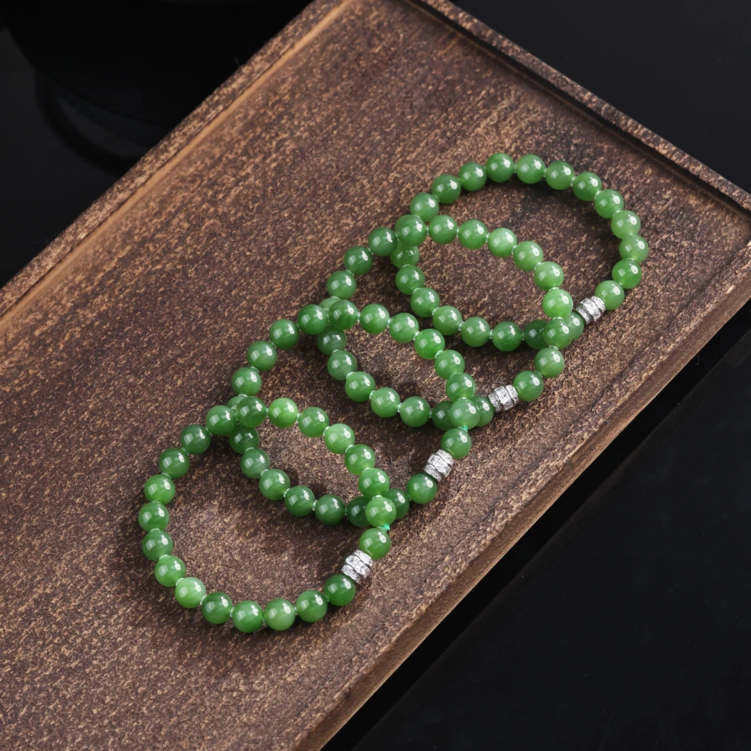 【举石臻品】TH0616-512-0193和田玉手串（一件/多样性发/约7mm+）M