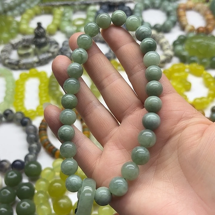 蛇纹石玉未镶嵌手持