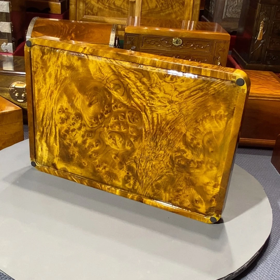 楠木黄金樟文承盘34.5