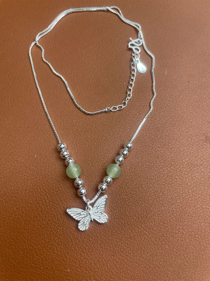 YZ015 精品项链 无礼盒 百搭 精美 银色饰品