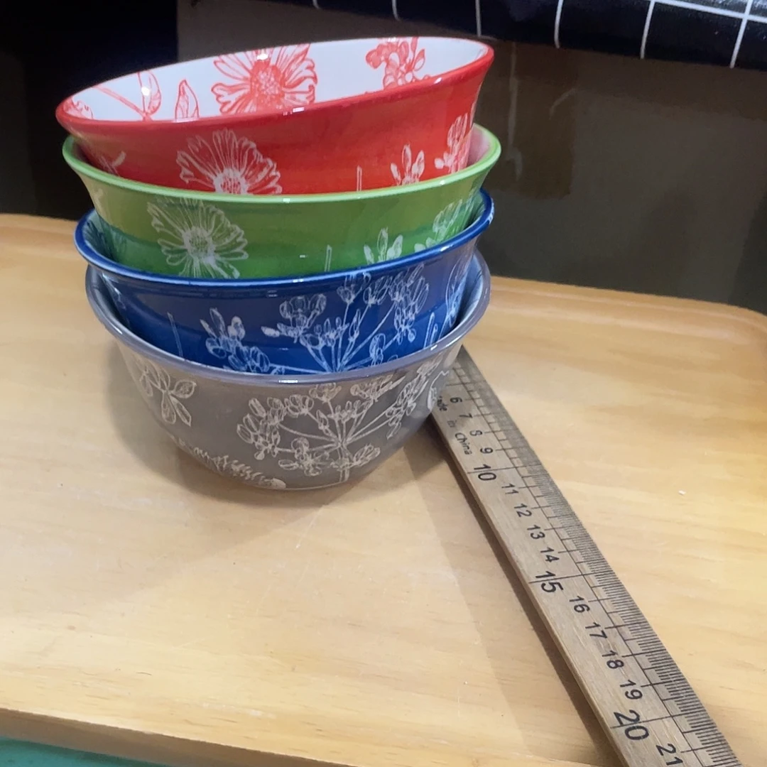 瓷温佩家陶瓷福利4个碗