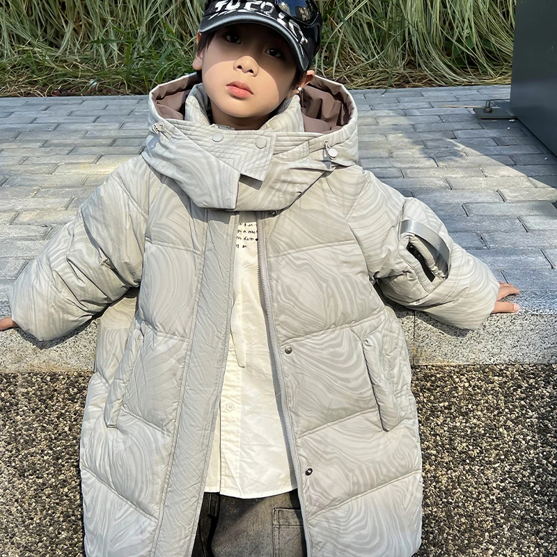 实体亏本反季清仓儿童羽绒服童装男童中大童加厚外套时尚休闲冬季
