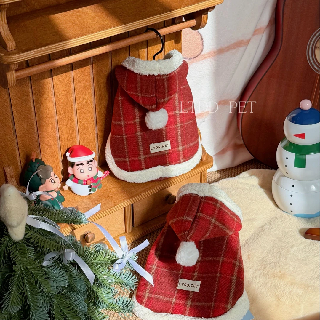 LTDD.PET<冬日颂>三合一马甲斗篷--原创宠物衣服-核对好尺码下单！