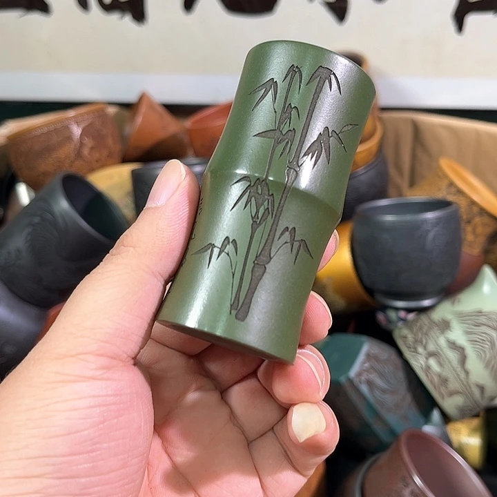 茶杯紫砂全手工紫砂主人杯