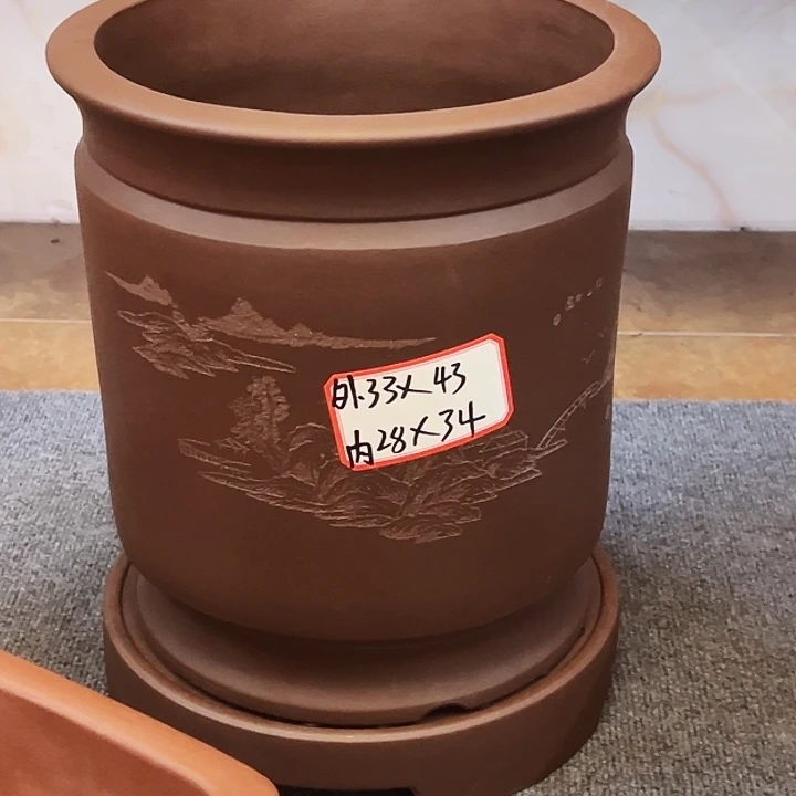 紫砂花盆等都是由