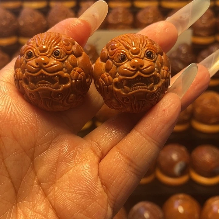 把件橄榄核橄榄雕刻