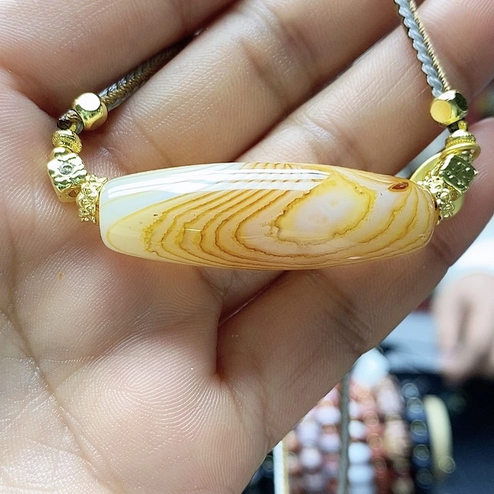 玛瑙/玉髓合金颈饰