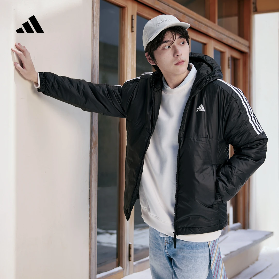 双旦礼遇阿迪达斯官方 舒适休闲保暖棉服男秋冬新款adidas KF6755