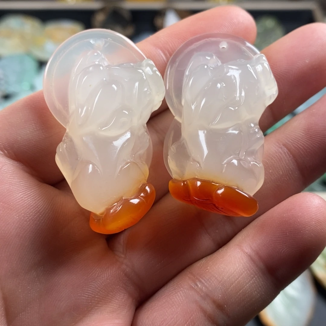 和田玉（糖玉）未镶嵌颈饰