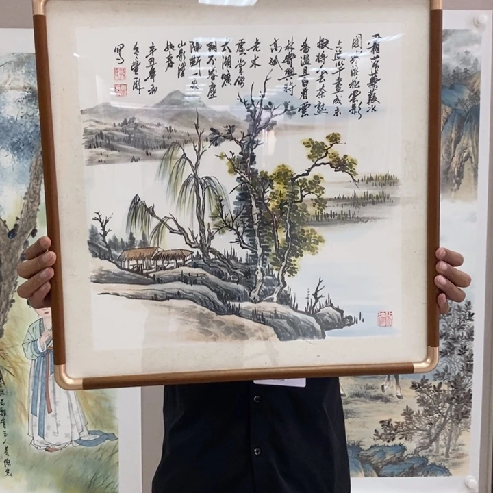 国画亲笔手绘原创