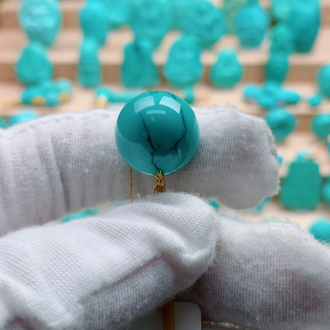 绿松石未镶嵌配饰