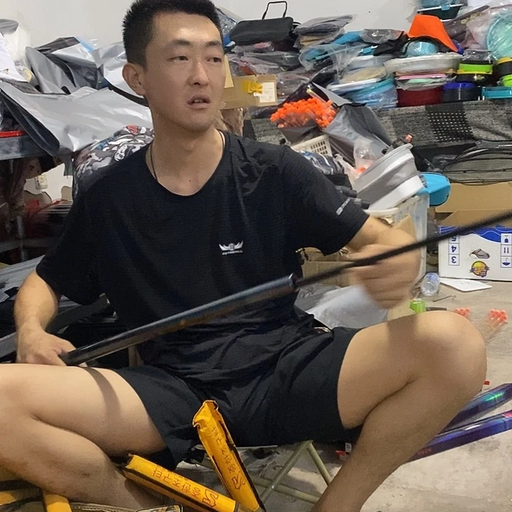 申鹤6.3米鱼竿一根瑕疵不足尺