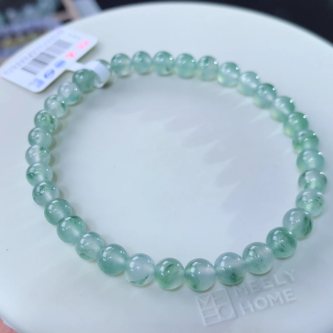 未镶嵌手串翡翠翡翠卡5.6-6