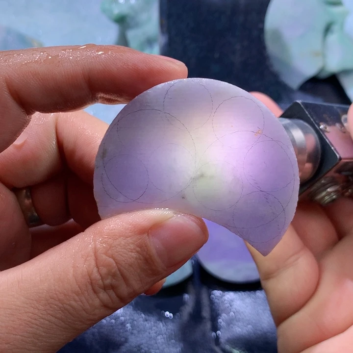 翡翠未镶嵌颈饰缅甸天然翡翠吊坠牌子片料珠子平安扣