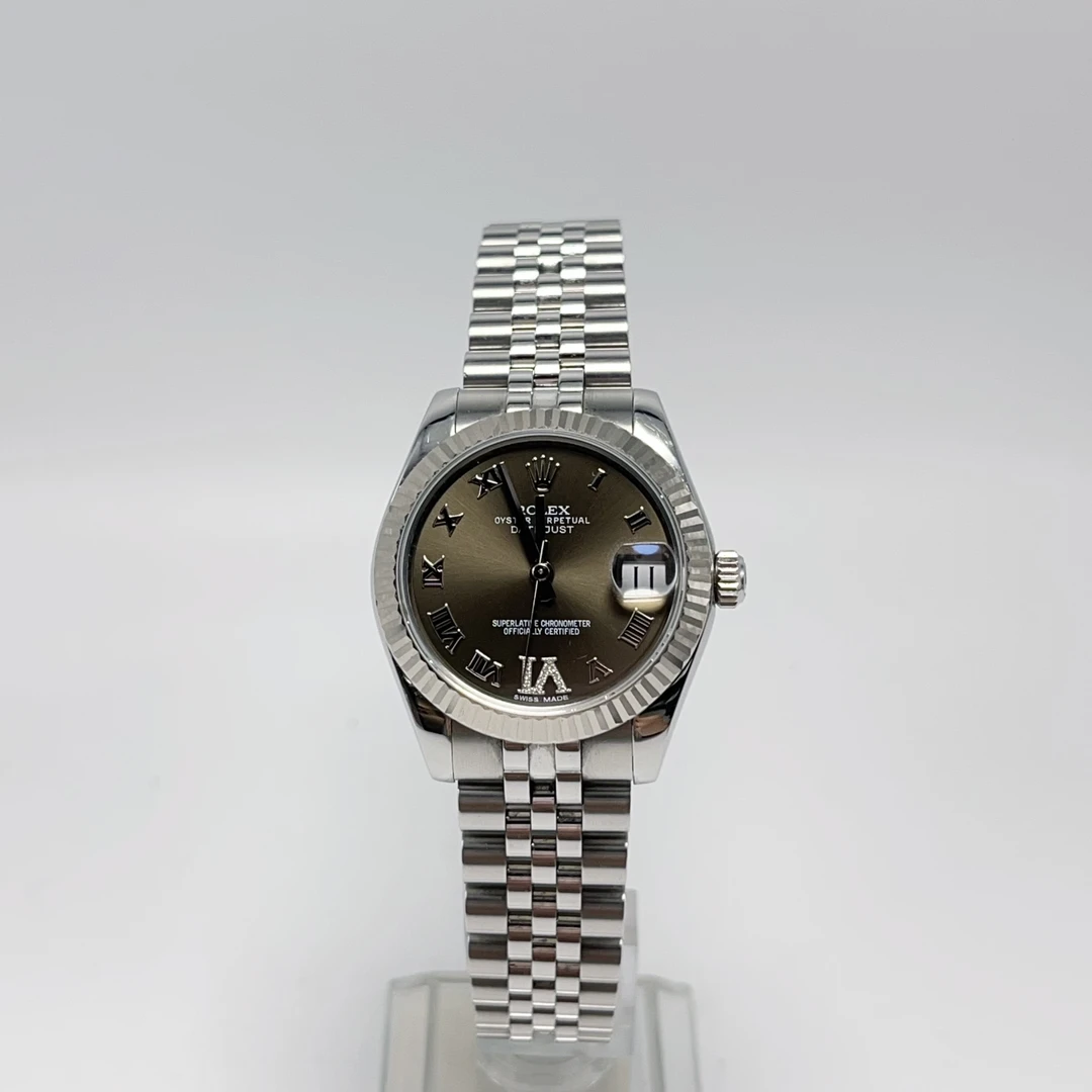 99新 Rolex/劳力士 178274/灰罗马/31mm/自动机械/女表/气质