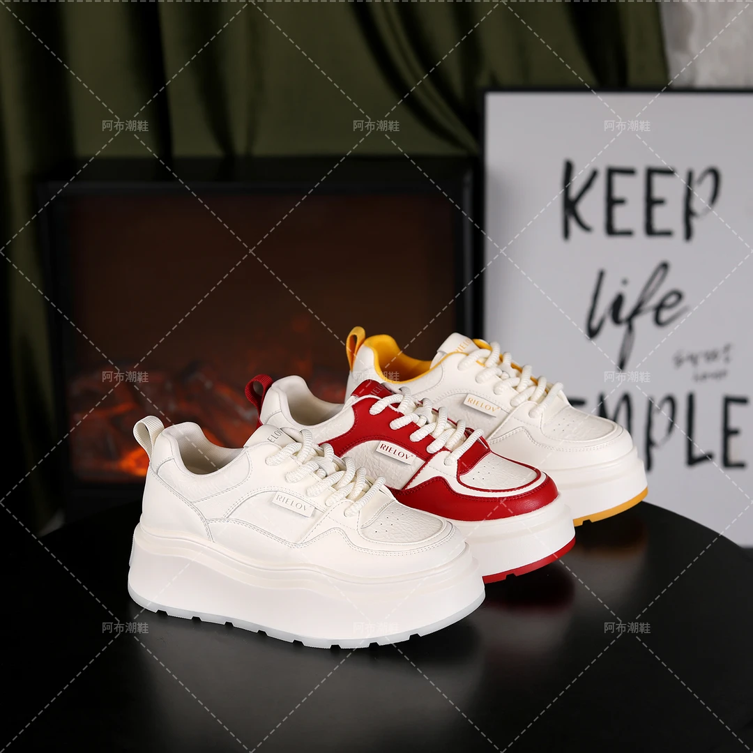 【阿布女鞋●奶酪】时尚厚底增高6cm潮流百搭女士休闲鞋51309