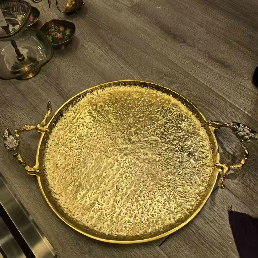 【欧美外单】双鸟圆型圆盘