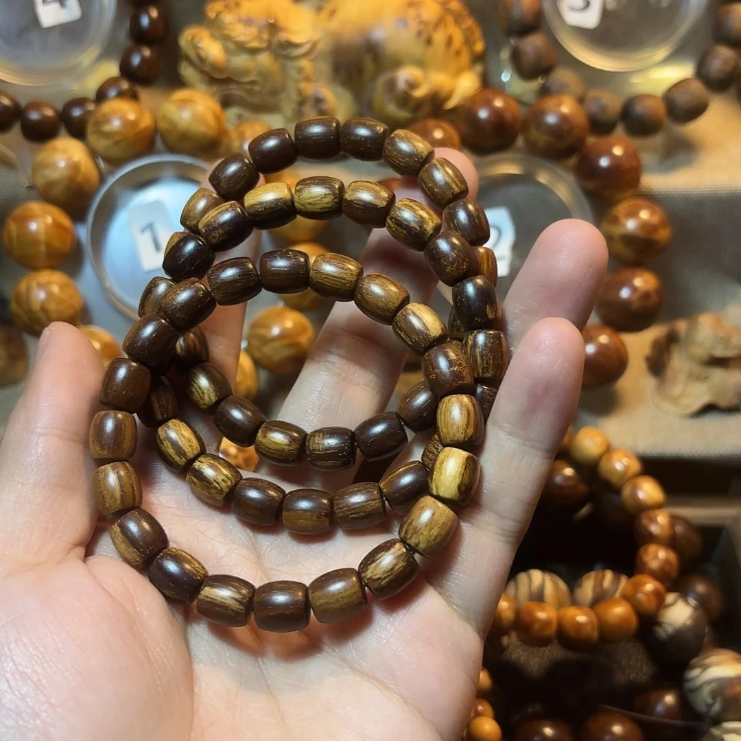 贡木巴布亚贡木9x10鼓珠