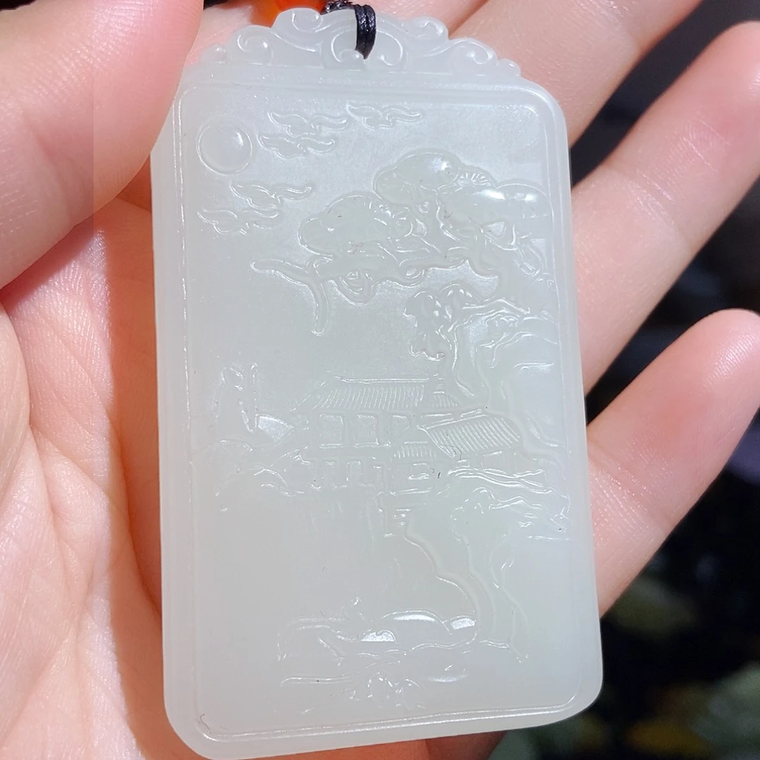 颈饰未镶嵌和田玉