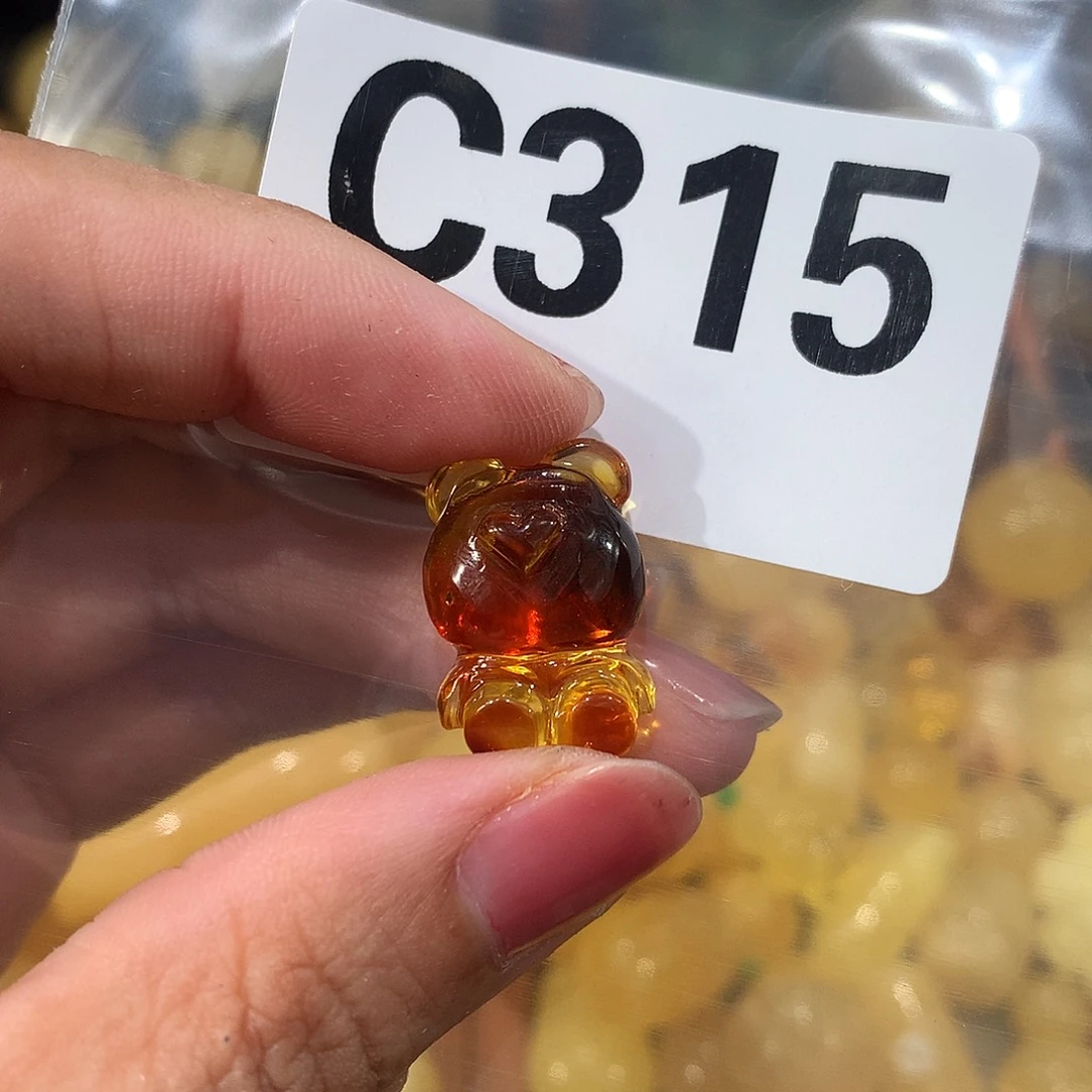 未镶嵌琥珀珠宝奇石