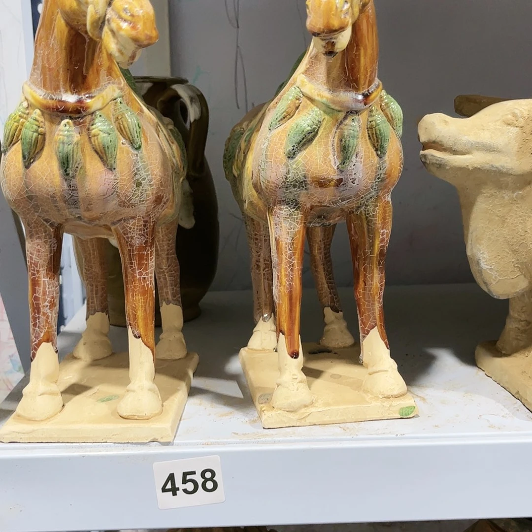 馒***品瓦当摆件摆件茶的